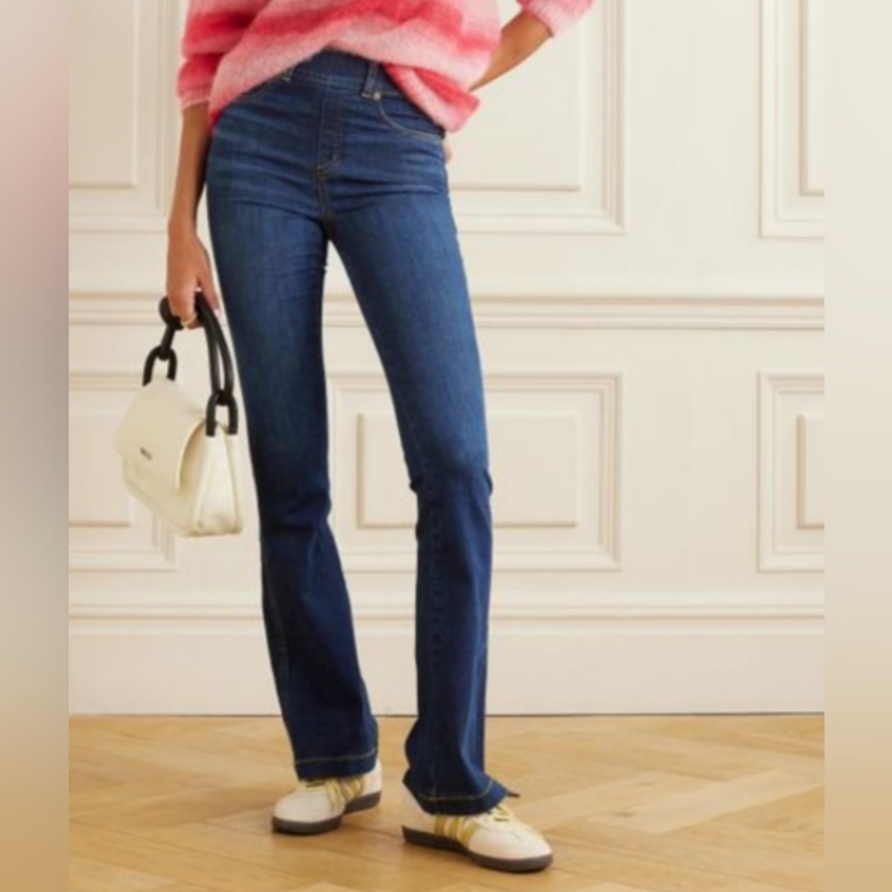 SPANX High Rise Flare in Midnight size XL Petite